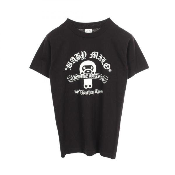クロムハーツ APE コラボ 半袖 Tシャツ サイズM 国内正規品 オールド クロムハーツ CHROME HEARTS × A BATHING APE BABY MILO ブランドオフ
