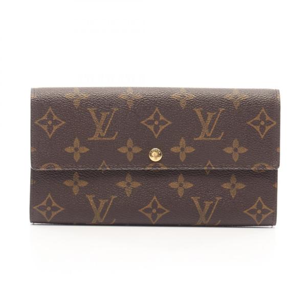 ✨美品✨ルイヴィトン 二つ折り 長財布 ポシェット　ポルト　モネクレディ LOUIS VUITTON（ルイ・ヴィトン） 爆買 ポシェット ポルトモネ