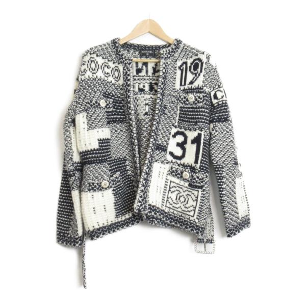 CHANEL シャネル その他ジャケット ニットジャケット ブラック系 