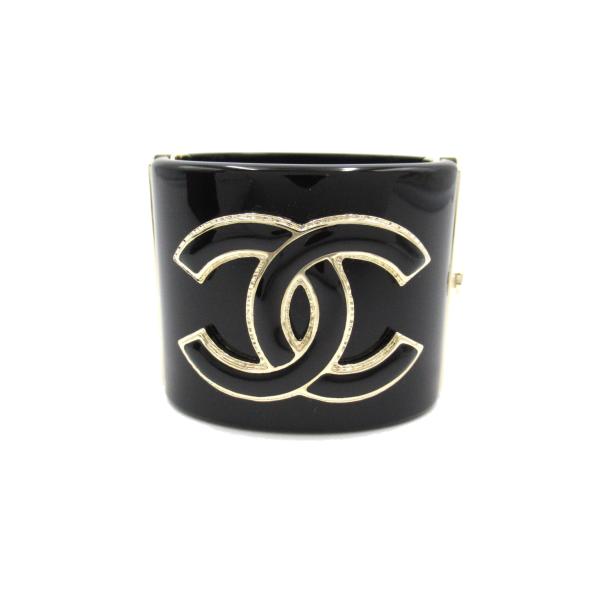CHANEL シャネル バングル ココマーク バングル2種 ブラック系 CHANEL シャネル バングル ココマーク バングル2種 ブラック系