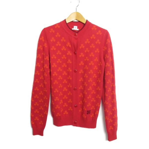 エルメス クローバー柄カーディガン ブランドオフ HERMES  