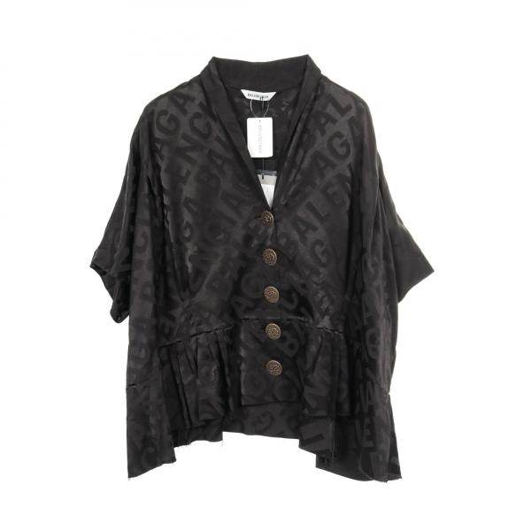 BALENCIAGA（バレンシアガ） ロゴ総柄 カットオフ ブランドオフ