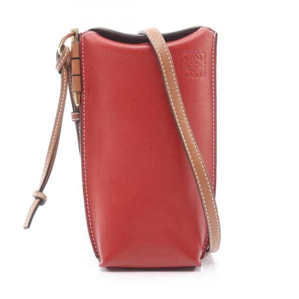 LOEWE ロエベ ショルダーバッグ ゲートポケット ソフトカーフ GATE LOEWE（ロエベ） GATE POCKET ゲートポケット ブランドオフ レザー