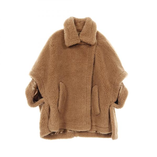 Max Mara（マックスマーラ） テディベア ケープ ブランドオフ シルク