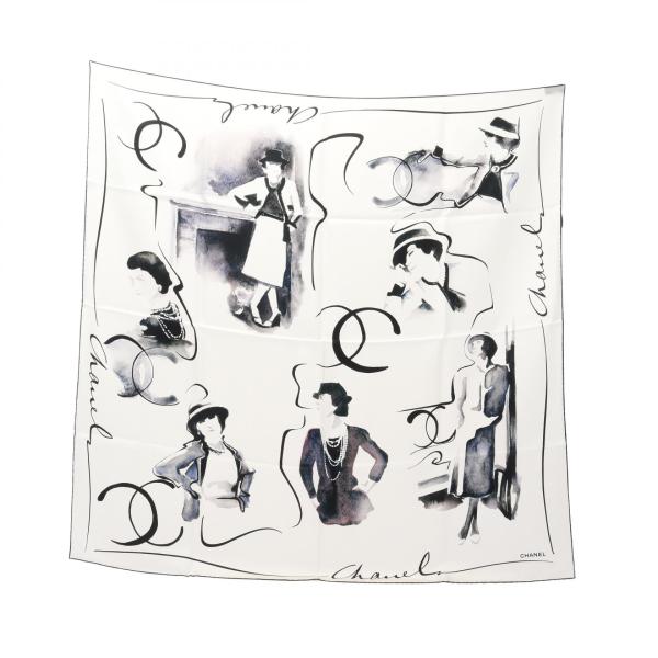 CHANEL（シャネル） ココマーク ブランドオフ シルク スカーフ 中古