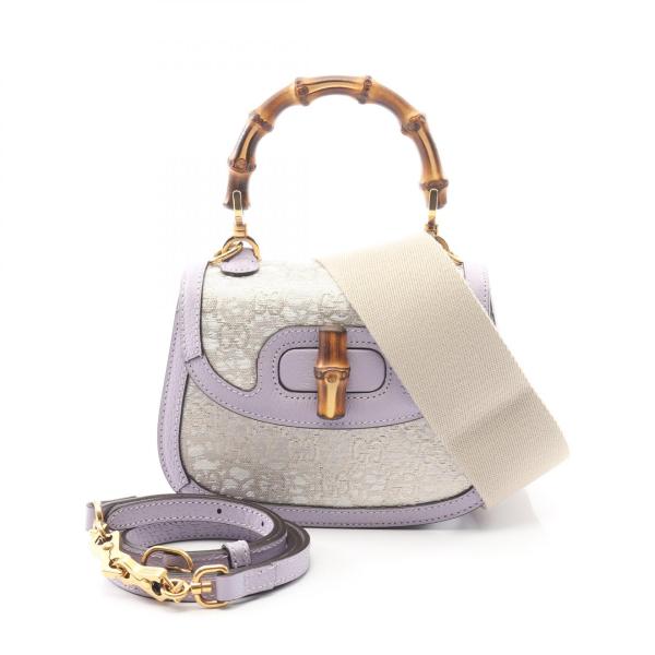 GUCCI グッチ GGキャンバス ハンドバッグ GUCCI（グッチ） 爆買 バンブー 1947 GGキャンバス ブランドオフ