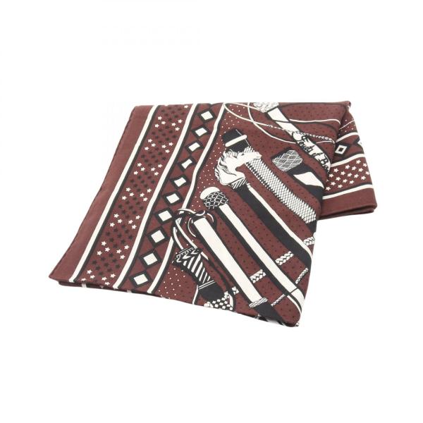 HERMES（エルメス） カレジェアン カレ140 Fouets et Badines Bandana