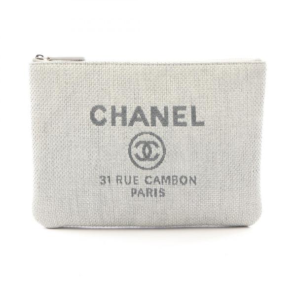 美品✨シャネル クラッチバッグ レディース ドーヴィル ココマーク もちこ CHANEL（シャネル） ドーヴィル ブランドオフ その他 セカンドバッグ