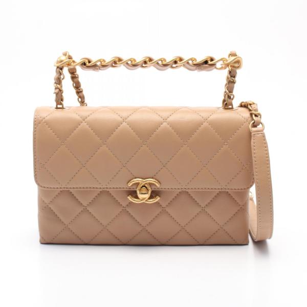 CHANEL シャネル マトラッセ ブランドオフ レザー ショルダー CHANEL シャネル マトラッセ ブランドオフ レザー ショルダー