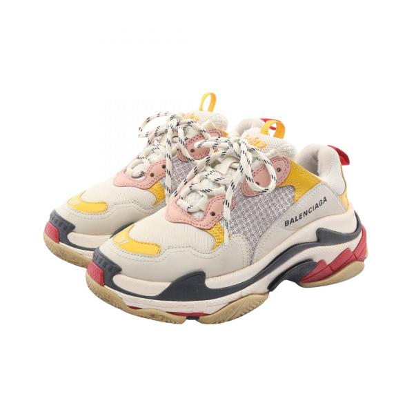 BALENCIAGA（バレンシアガ） TRIPLE S トリプルS ブランドオフ レザー