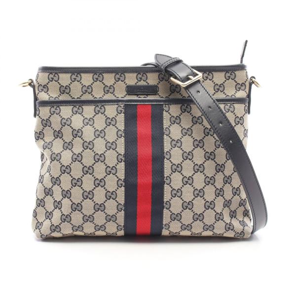 GUCCI（グッチ） シェリーライン GGキャンバス ブランドオフ