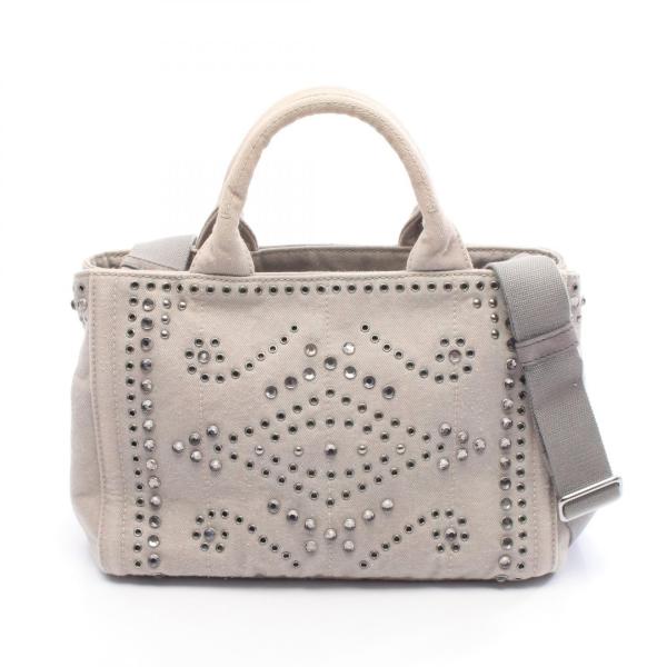 PRADA（プラダ） DENIM CANAPA カナパ ミニ ブランドオフ デニム