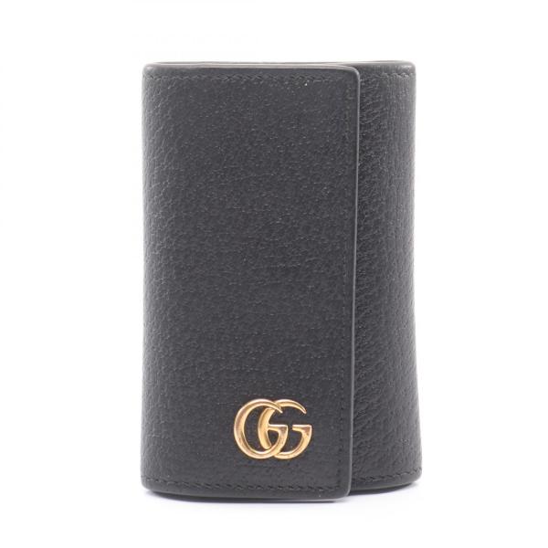 GUCCI（グッチ） GGマーモント 6連 ブランドオフ レザー キーケース