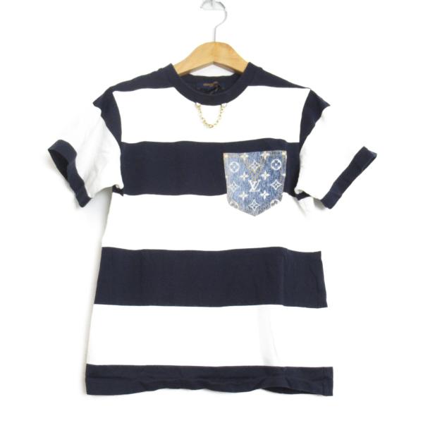 LOUIS VUITTON ルイ・ヴィトン 半袖Tシャツ デニムポケット LOUIS VUITTON ルイ・ヴィトン 半袖Tシャツ デニムポケット