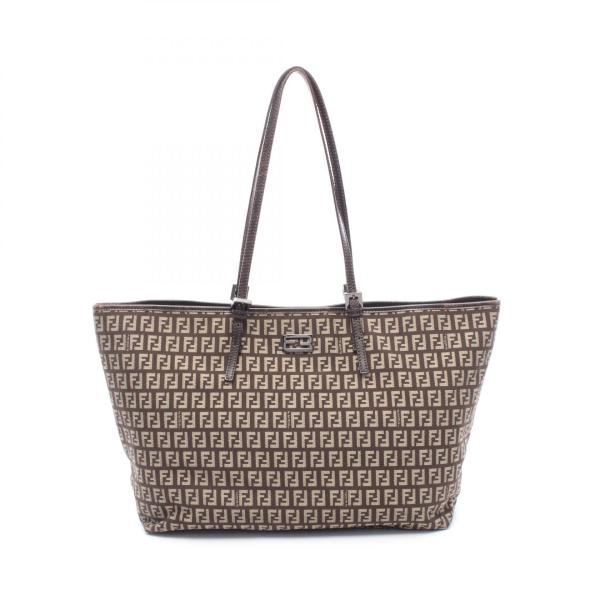 FENDI（フェンディ） ズッキーノ ブランドオフ キャンバス トート