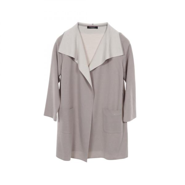 レオナールファッション LEONARD FASHION ダウンジャケット 衣料品 アウター ウール レディース グレー系 【中古】 レオナールファッション ブランドオフ LEONARD FASHION ウール ダウン