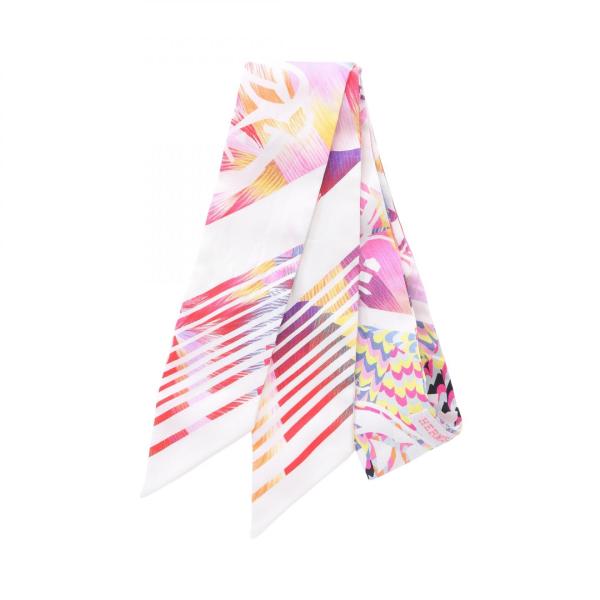 HERMES エルメス ツイリー EX-LIBRIS MARBLE ブランドオフ シルク  