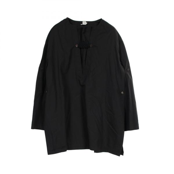 HERMES（エルメス） ノーカラー ブランドオフ コットン ワンピース 