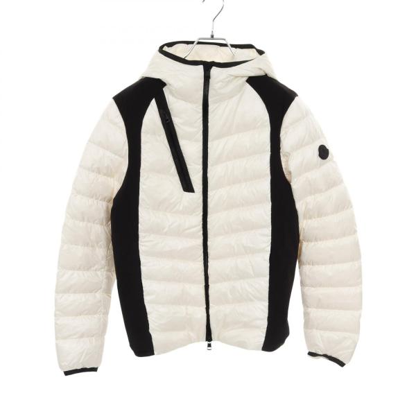 ru＊ ❤️美品 MONCLER ナイロンジャケット オフホワイト 中古・古着通販】MONCLER (モンクレール) OFFWHITE (オフホワイト