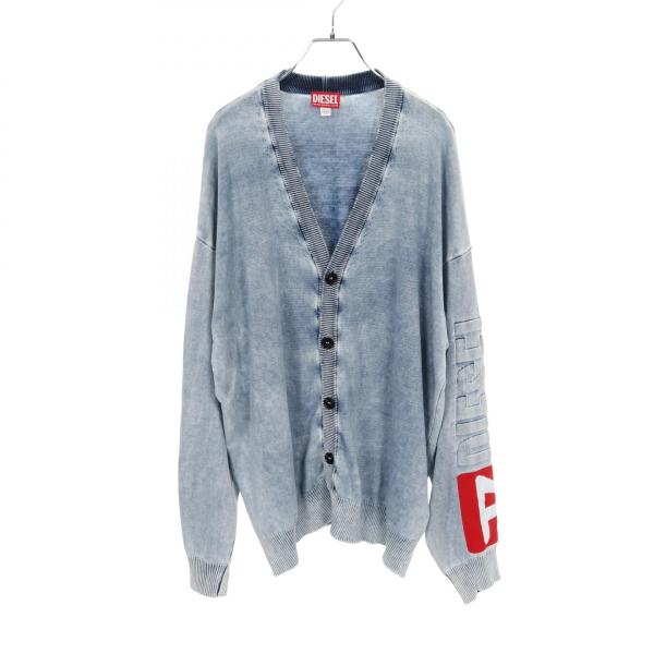 DIESEL（ディーゼル） K-ZENO ブランドオフ コットン カーディガン