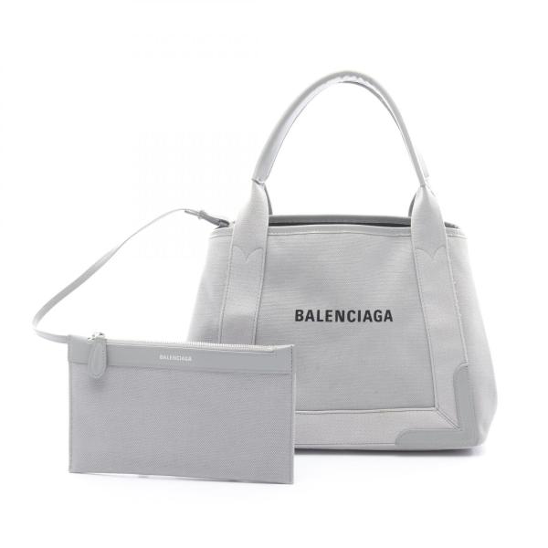 BALENCIAGA（バレンシアガ） NAVY CABAS S ネイビーカバ ブランドオフ