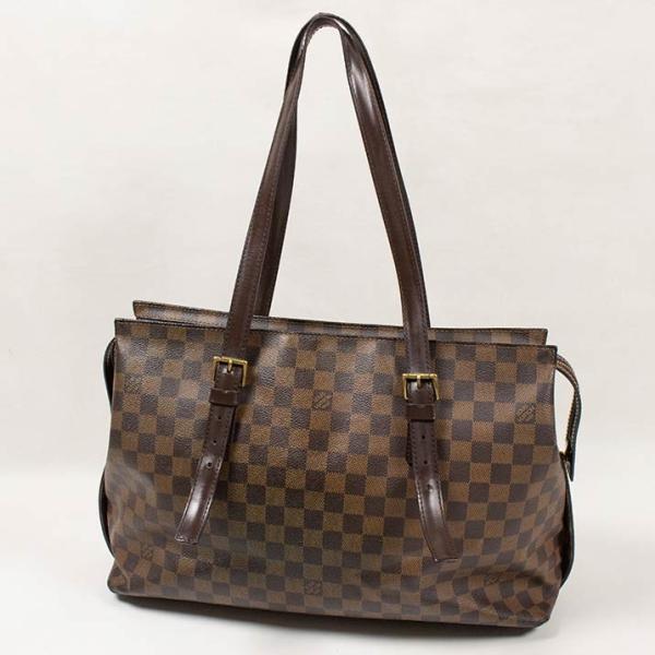 ルイヴィトン 売れ筋 ファッション雑貨ブランドクイーン ショルダーバッグ 売れ筋 ダミエ 破格本物 ショルダーバッグ Vuitton Louis 送料無料 中古 ダミエ チェルシー ポイント２倍