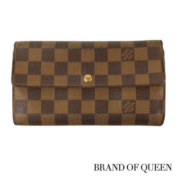 ✨超美品✨ルイヴィトン　ダミエ　ポシェット ポルトモネ クレディ　長財布 brandofqueen_16077