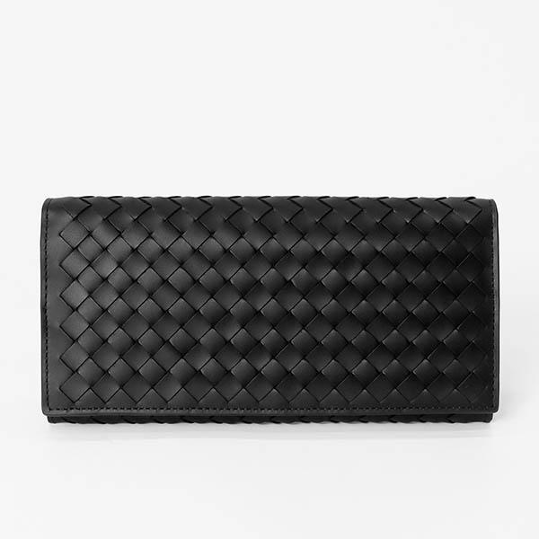 BOTTEGA VENETA（ボッテガ・ヴェネタ） 長財布 カーフレザー イントレ