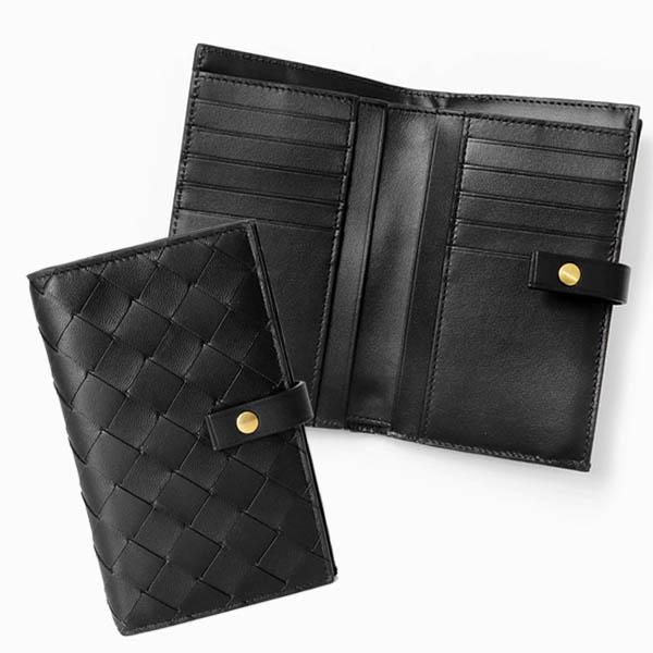 BOTTEGA VENETA ボッテガヴェネタ 長財布 イントレチャート 革編み  