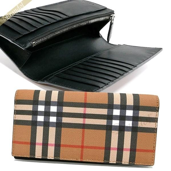 バーバリー Burberry メンズ 長財布 Cavendish ヴィンテージチェック ベージュ系 Bu Brandol Style 通販 Yahoo ショッピング