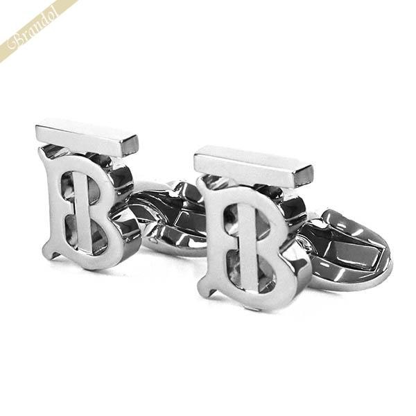 BURBERRY バーバリー カフスボタン メンズ TBロゴ シルバー 8035698  