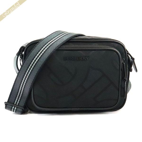 バーバリー　Burberry ショルダーバッグ　黒　現行品　8043708 BURBERRY バーバリー ショルダーバッグ メンズ レディース TB