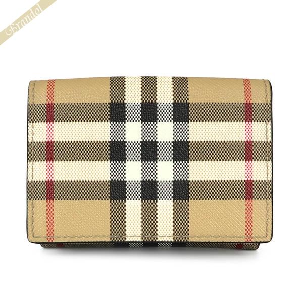 BURBERRY 《5%OFFクーポン対象》バーバリー 三つ折り財布 レディース 