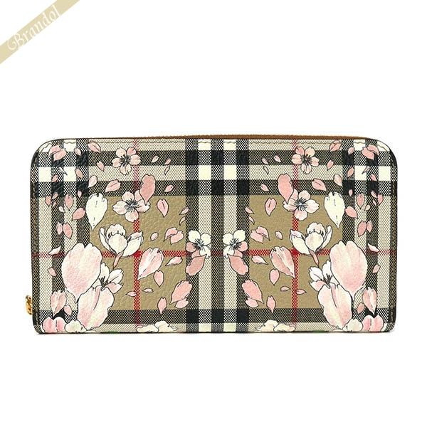 BURBERRY バーバリー 財布 ラウンドファスナー 長財布 BURBERRY バーバリー 財布 ラウンドファスナー 長財布