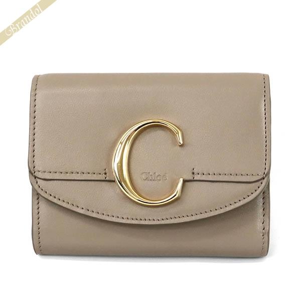 ポイント5倍》クロエ Chloe 三つ折り財布 レディース クロエシー 