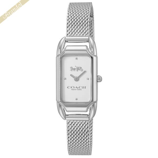 COACH コーチ 腕時計 レディース CADIE ケイディ ホワイト シルバー  