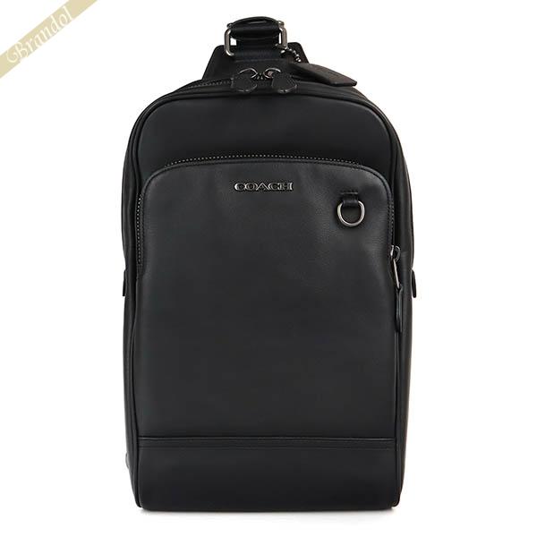 コーチ COACH バッグ ボディバッグ 89934 レザー COACH コーチ ボディバッグ メンズ レザー 縦型 ワンショルダー