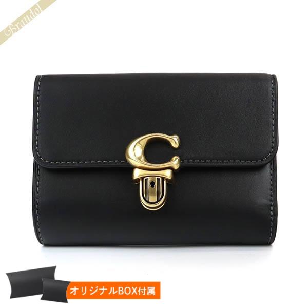 COACH 《P6倍_2日10:59迄》コーチ 二つ折り財布 レディース レザー 