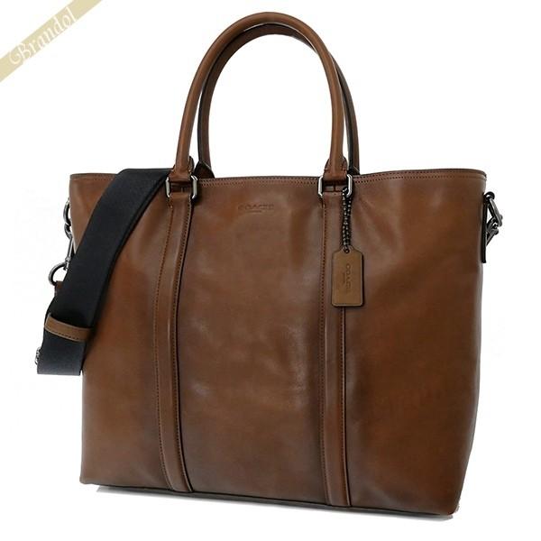 コーチ Coach メンズ トートバッグ ビジネストート 2way ショルダー ブラウン F24772 Qbcwh Co F24772 Qbcwh Brandol Style 通販 Yahoo ショッピング