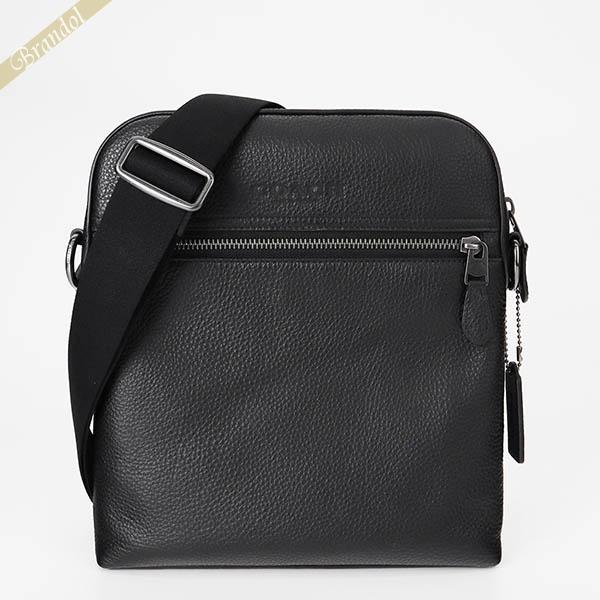 COACH コーチ ショルダーバッグ メンズ 縦型 レザー ブラック COACH コーチ ショルダーバッグ メンズ 縦型 レザー ブラック