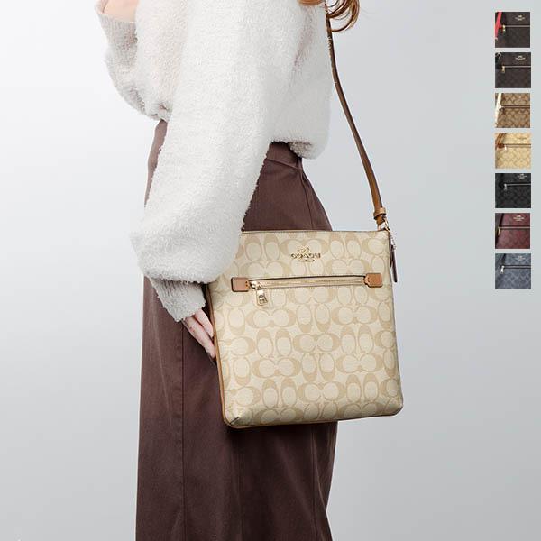COACH コーチ ショルダーバッグ レディース シグネチャー 薄型 COACH コーチ ショルダーバッグ レディース シグネチャー 薄型