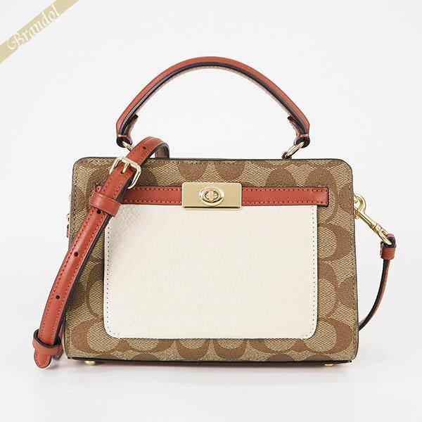 COACH（コーチ） ショルダーバッグ レディース キャンバス レザー