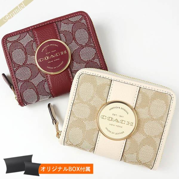 COACH コーチ 二つ折り財布 レディース シグネチャー ストライプ COACH コーチ 二つ折り財布 レディース シグネチャー ストライプ