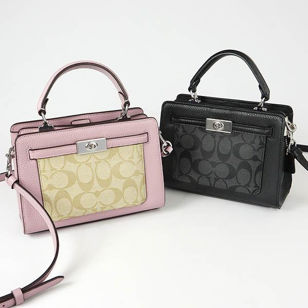 COACH コーチ ショルダーバッグ シグネチャー 2way ミニ COACH コーチ ショルダーバッグ シグネチャー 2way ミニ