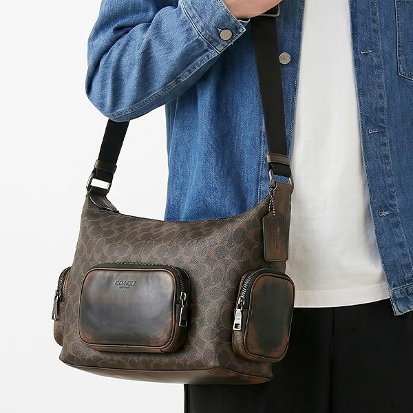 COACH（コーチ） ショルダーバッグ フィン クロスボディ バッグ
