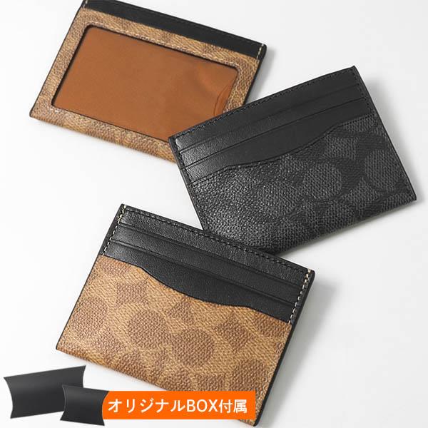 COACH 新品 カード入れ コーチ COACH レディース カードケース メンズ 名刺入れ 定期券入れ