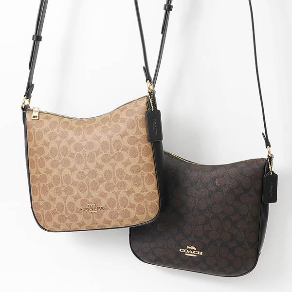 COACH コーチ ショルダーバッグ レディース シグネチャー ファイル