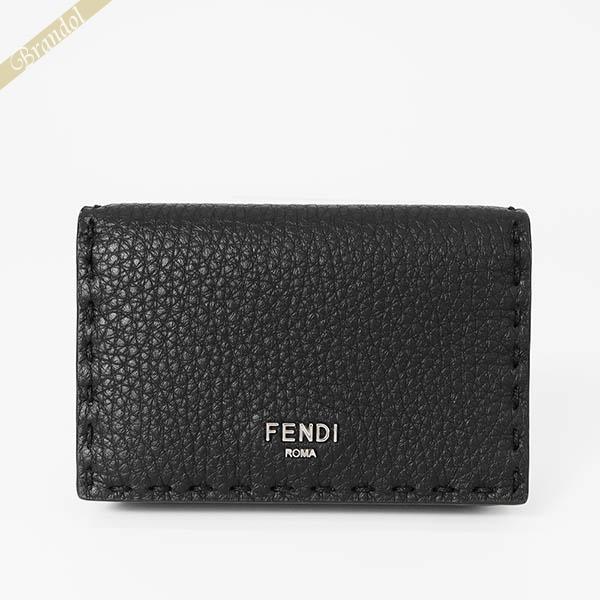 FENDI フェンディ 名刺入れ メンズ レザー カードケース ロゴ FENDI フェンディ 名刺入れ メンズ レザー カードケース ロゴ