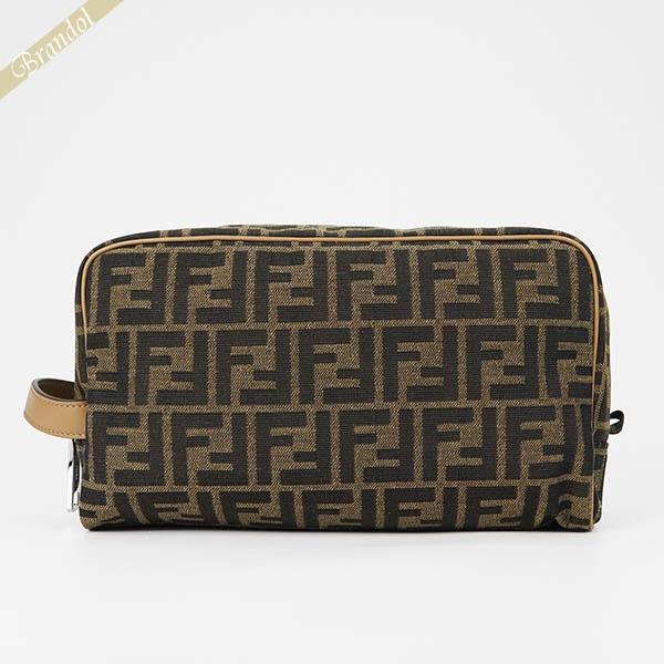 FENDI 《P6倍_1日23:59迄》フェンディ セカンドバッグ メンズ FF FENDI 《P6倍_1日23:59迄》フェンディ セカンドバッグ メンズ FF
