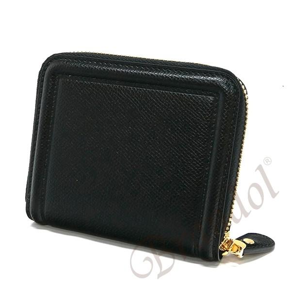 Fr 22 D156 Brandol ラウンドファスナー Style 22 ヴァラリボン 二つ折り財布 ヴァラリボン フェラガモ レディース 二つ折り財布 D156 ラウンドファスナー ブラック 財布 Ferragamo 在庫品 レザー